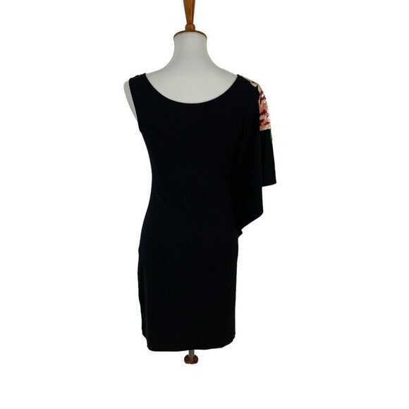 Cache Dress XS Black Sequin Bodycon Party Club Night Out Cocktail Glam - Picture 4 of 5